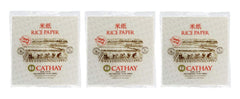 Cathay front packaging showing 30-sheet 22cm square pack and convenience