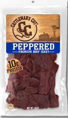 CATTLEMAN'S CUT front packaging showing resealable 10 oz bag and clear window, highlights freshness