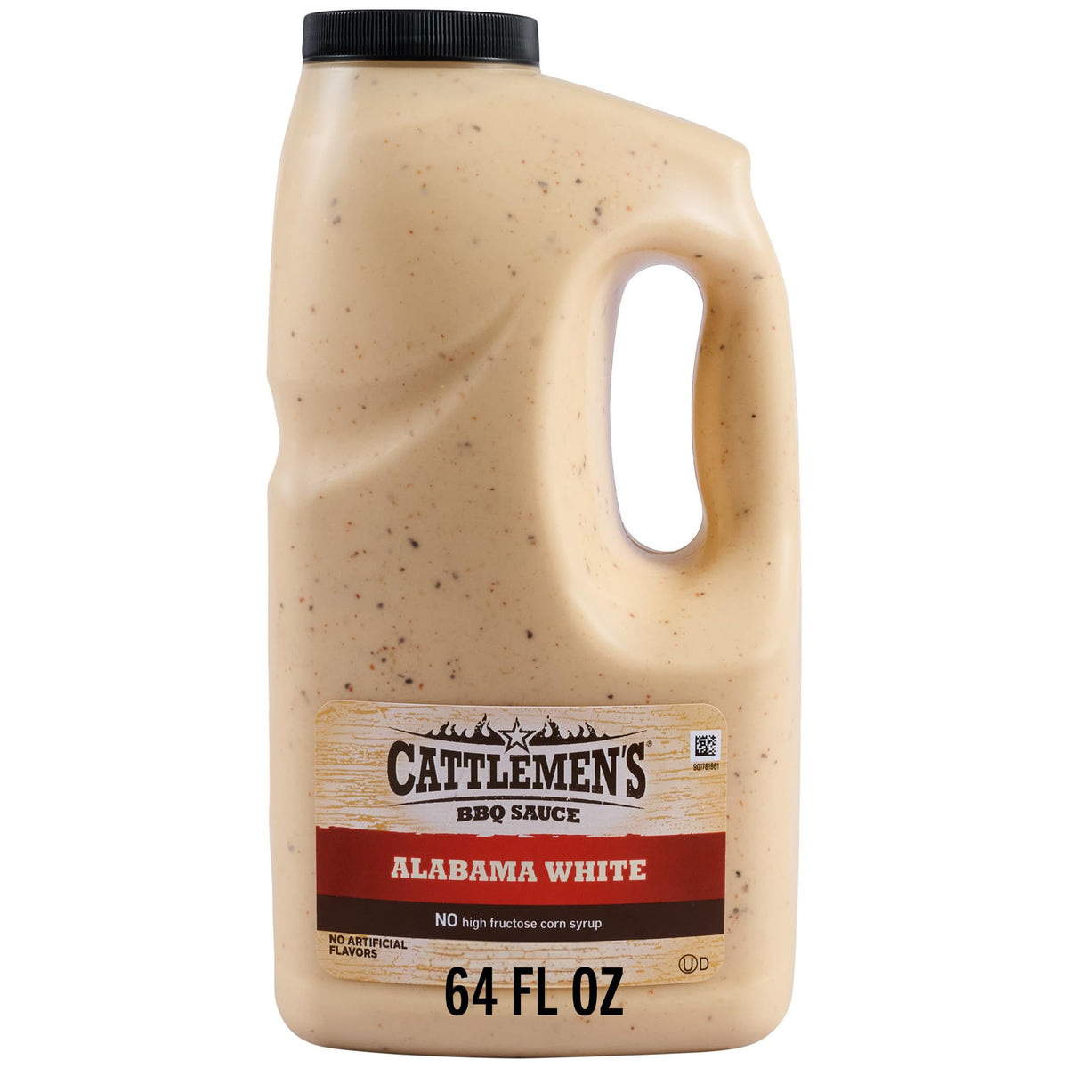 Cattlemen's front jug showing label and ready-to-use benefit