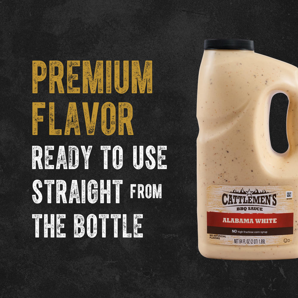 Cattlemen's styled ingredients shot highlighting apple cider vinegar flavor