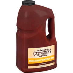 Cattlemen's front label on one-gallon jug showing product identity and size