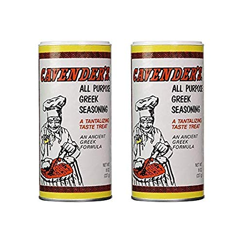 Cavender's front label on 8 oz jar showing branding and contents for easy selection