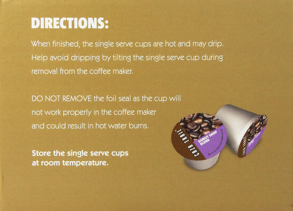 Caza Trail pods beside a breakfast plate illustrating warm, comforting coffee moments