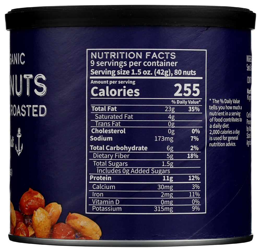 CB's Nuts can in hand for size comparison and convenient portability