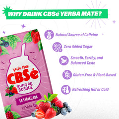 CBSé close-up of yerba leaf texture highlighting quality and smooth mouthfeel