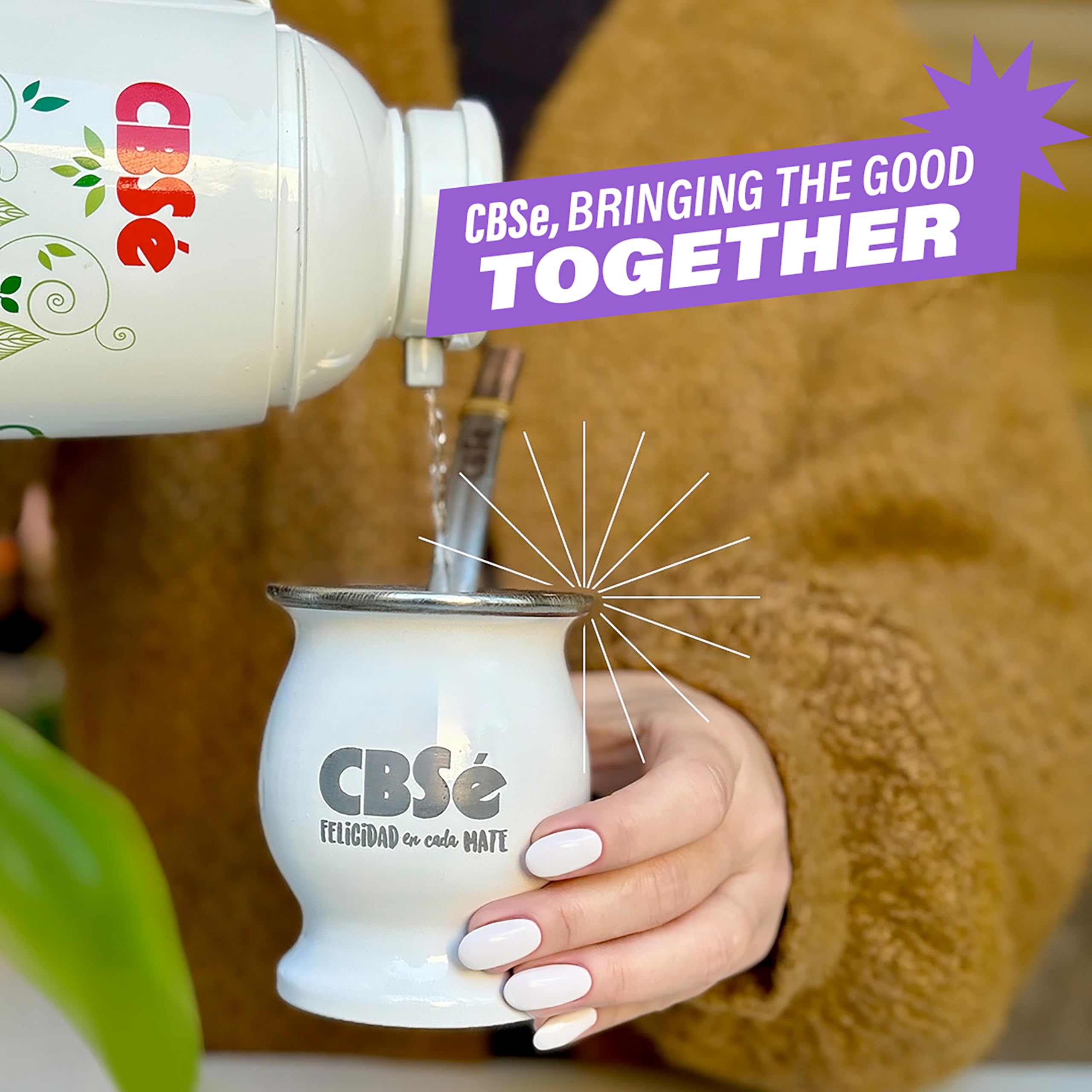 CBSé 500 g bag held in hand showing scale and value for stocking up