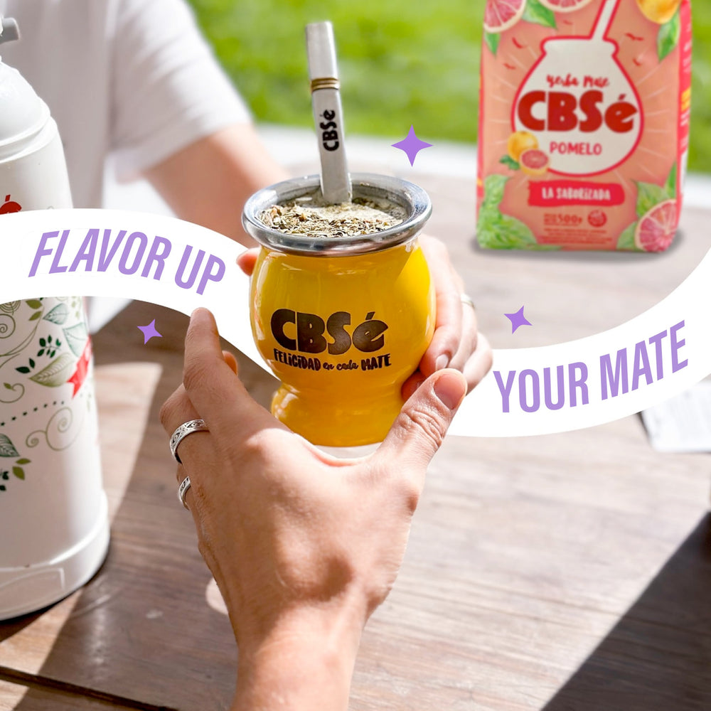 CBSe label close-up highlighting Argentine origin and natural grapefruit flavor for trust