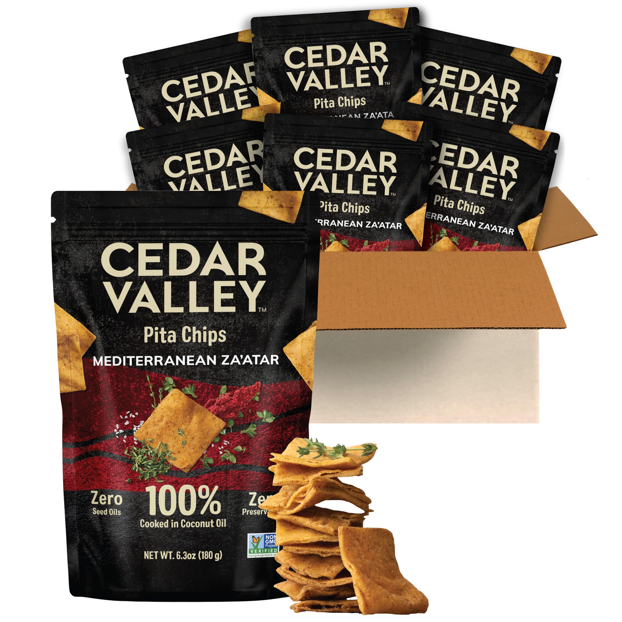 Cedar Valley front packaging showing product and benefits