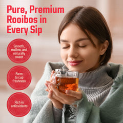 Cederberg Tea Company open resealable foil pouches preserving freshness