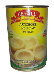 Cefalu artichoke bottoms front can showing label and product benefit convenience