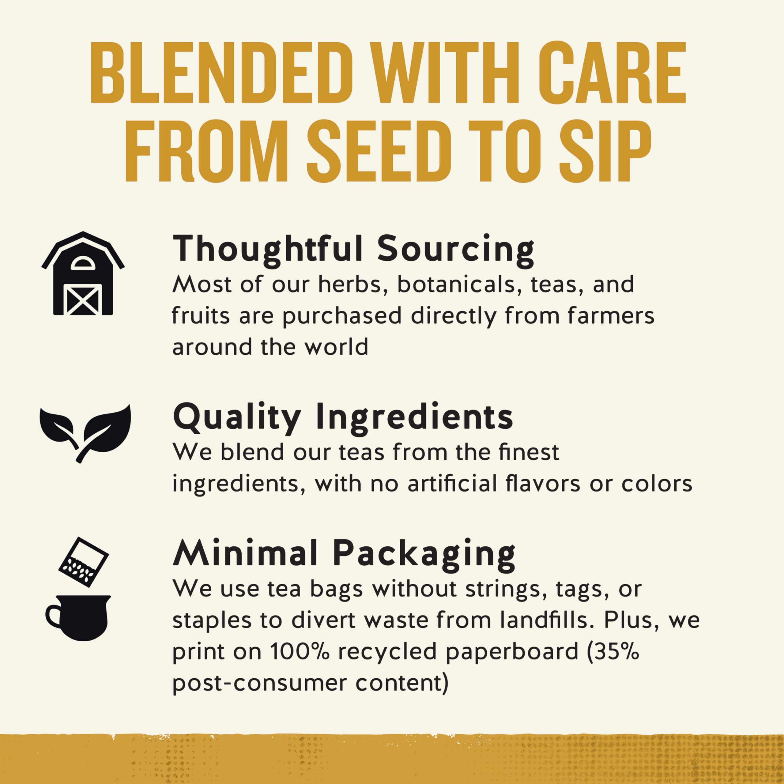 Celestial Seasonings chamomile flowers close-up highlighting natural ingredient quality