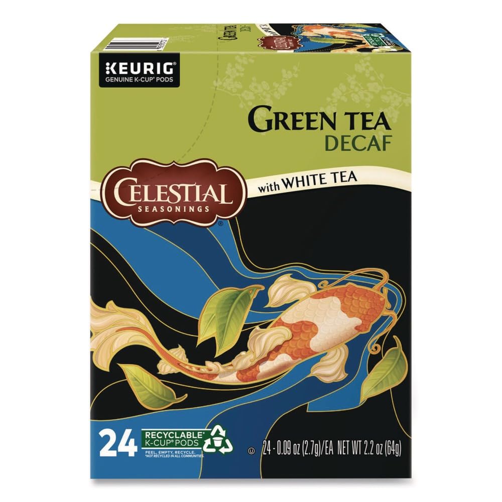 Celestial Seasonings front packaging showing 24-count box and product name for easy stock identification