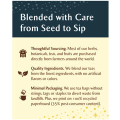 Celestial Seasonings loose ingredients orange peel and hibiscus highlighting natural flavor