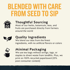 Celestial Seasonings steeped hot cup releasing rich color and aroma