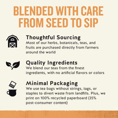 Steaming cup of Celestial Seasonings Peach Sleepytime in hand, relaxing evening benefit