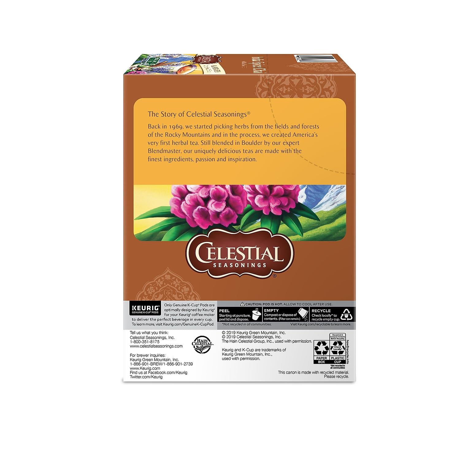 Celestial Seasonings chai served with milk illustrating creamy customization and flavor balance