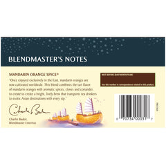 Celestial Seasonings tea bag close-up with clear label for easy brewing