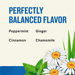Celestial Seasonings close-up of blended botanicals showing quality ingredients