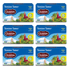 Celestial Seasonings front box showing branding and benefits