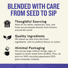 Celestial Seasonings pitcher of iced blueberry tea refreshing summer beverage