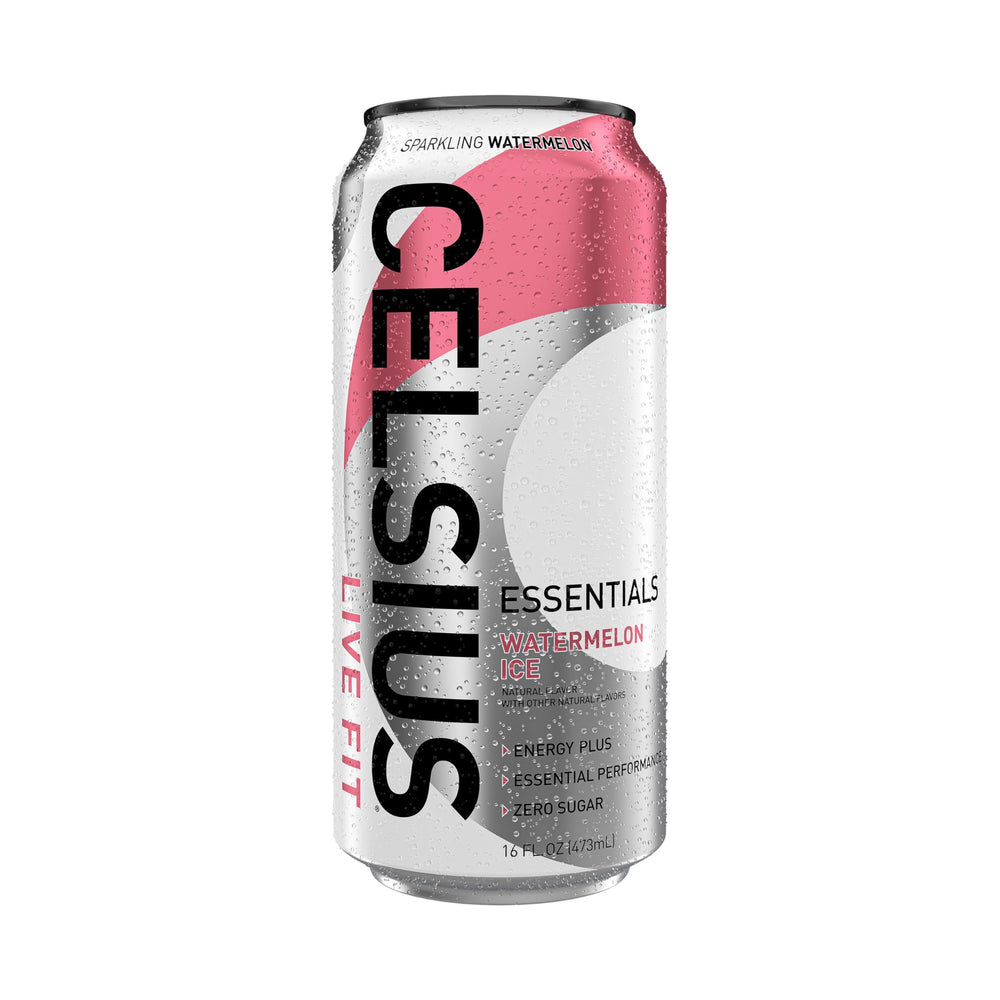 CELSIUS can next to common objects showing 16 fl oz scale and convenient serving size