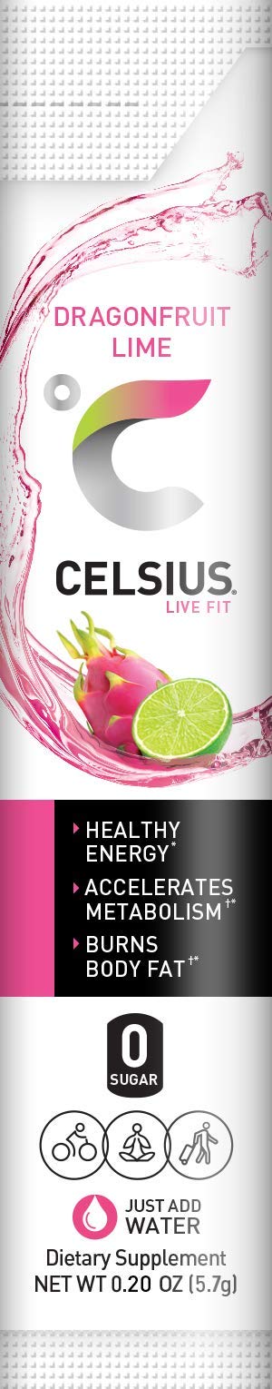 Runner drinking CELSIUS outdoors showing workout support and active lifestyle