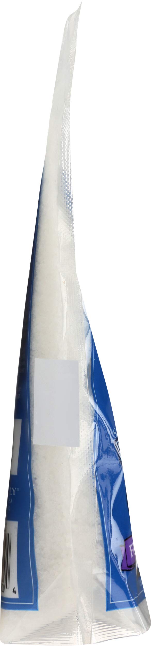 Celtic Sea Salt beside a measuring spoon showing crystal size and portion guide
