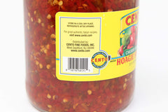 Cento spread spooned onto a hoagie sandwich, demonstrates added heat and bright flavor