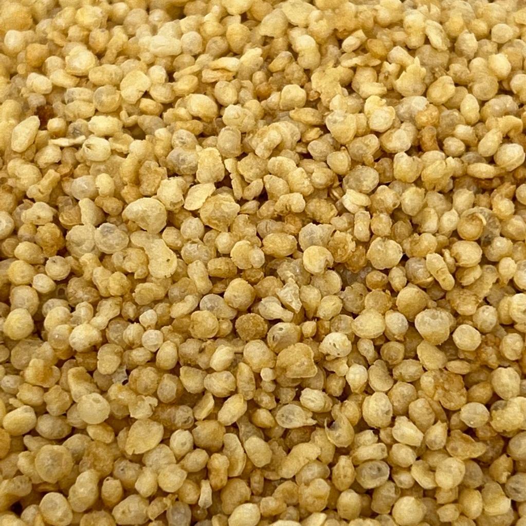CEREAUSLY close-up of puffed quinoa texture highlighting light crunch