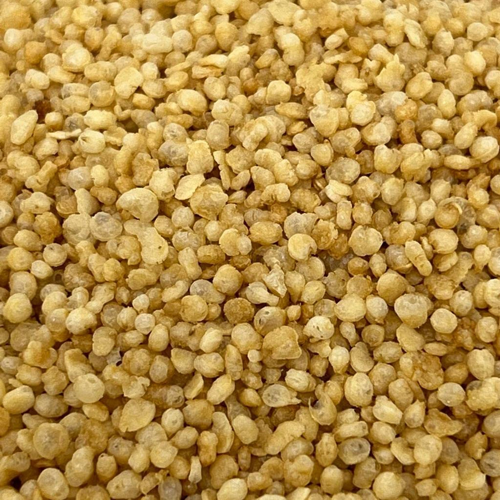 CEREAUSLY close-up of puffed quinoa texture highlighting light crunch