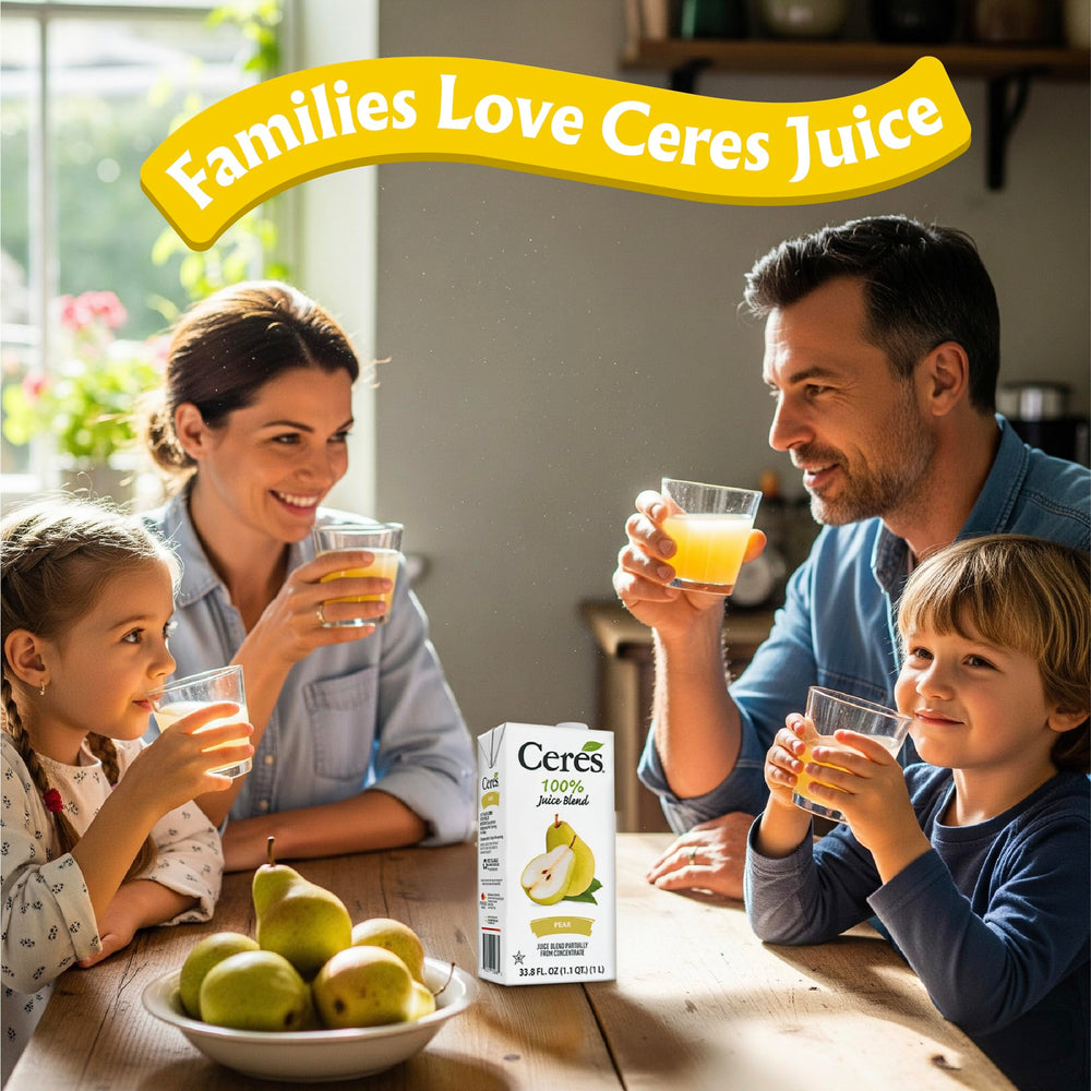 Close-up of pear juice texture in glass, showcasing smooth consistency and pure fruit benefit