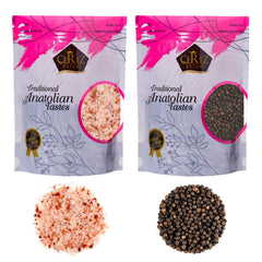 Çerez Pazarı front packaging showing pepper and salt benefits