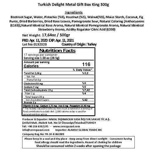 Çerez Pazarı nut dusting and toppings detail showing artisanal finishing benefit