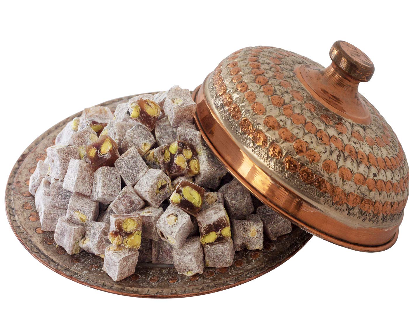Çerez Pazarı served beside a teacup demonstrating perfect pairing with tea