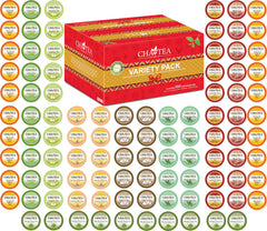 Cha4TEA front packaging showing 100-count variety for easy selection