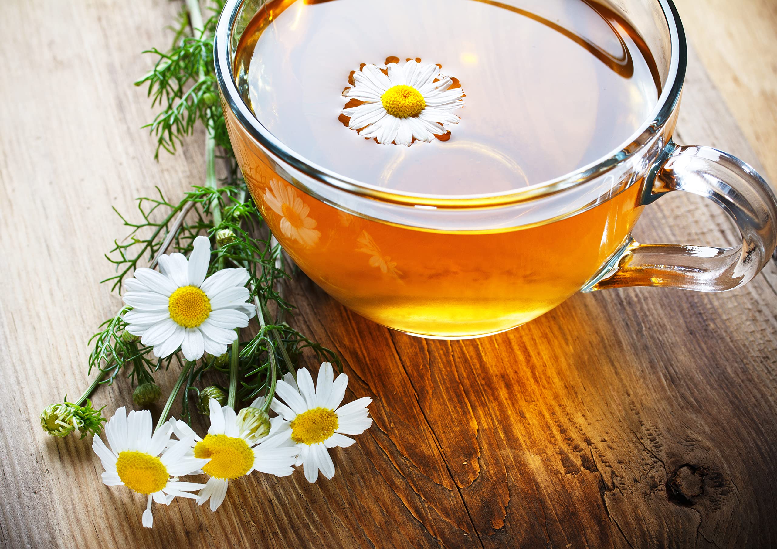 Cha4TEA cup on a cozy table in evening setting illustrating calming ritual potential