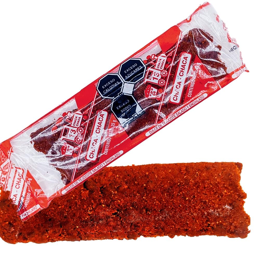 Chaca-Chaca single piece close-up revealing tamarind pulp and seasoned coating benefit