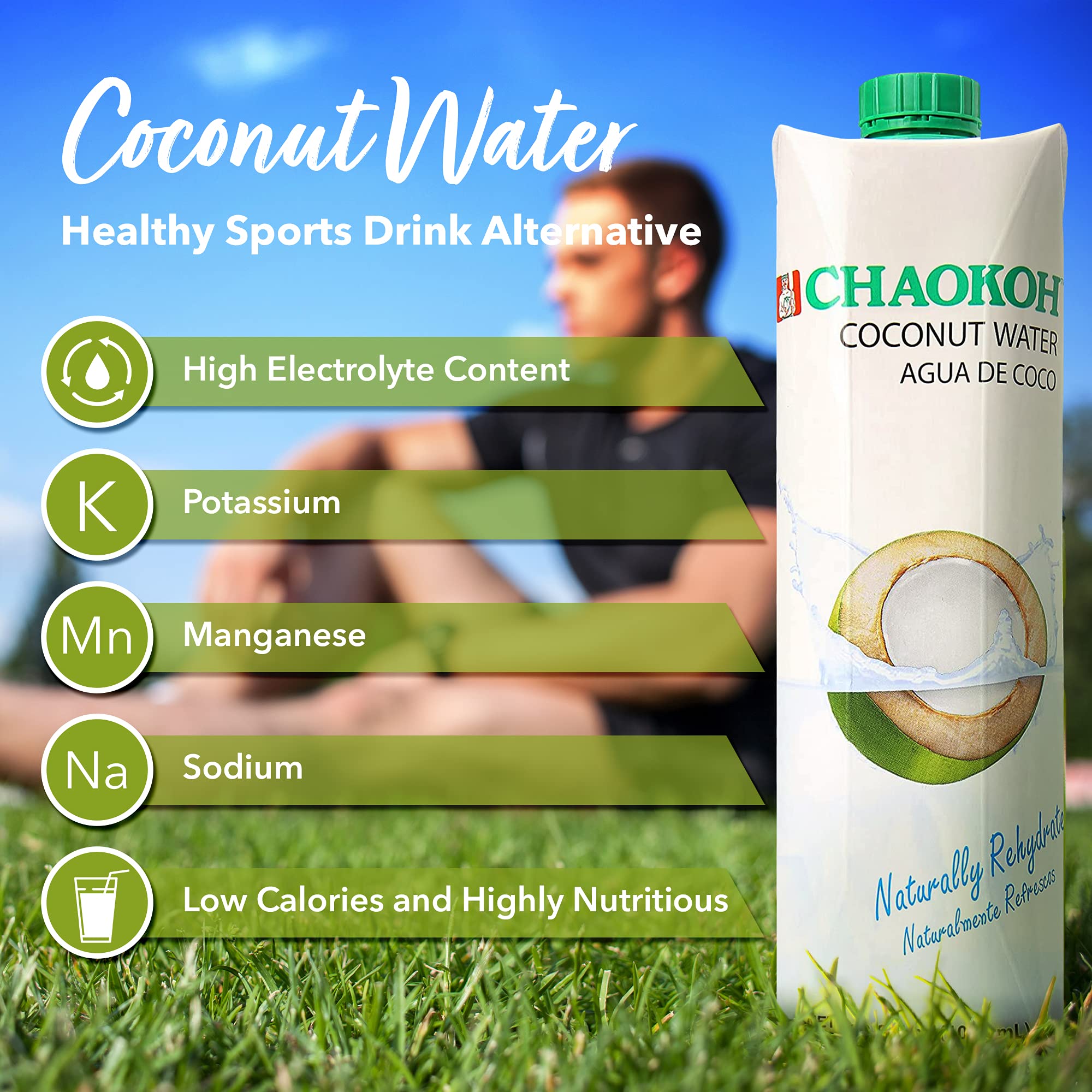 Chaokoh pack of 12 boxed case for bulk convenience benefit