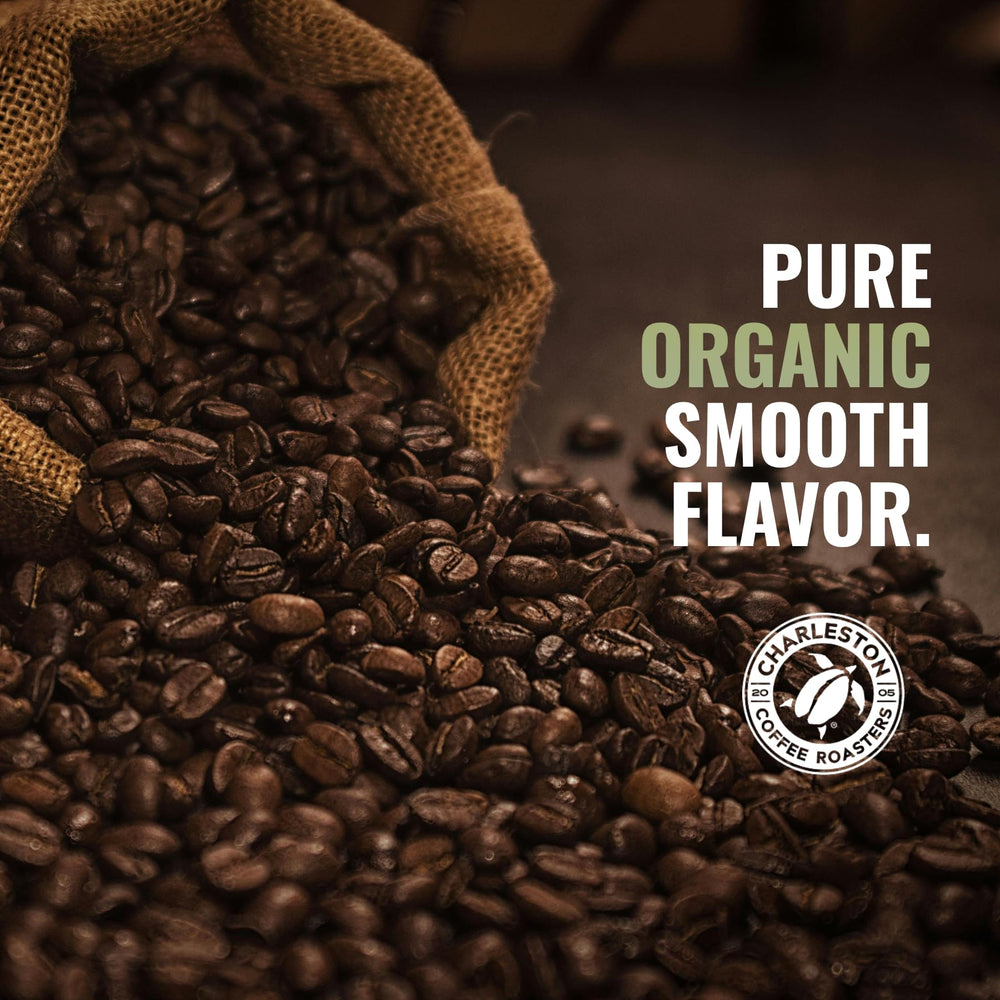 Charleston Coffee Roasters roaster at work showing artisanal small-batch process