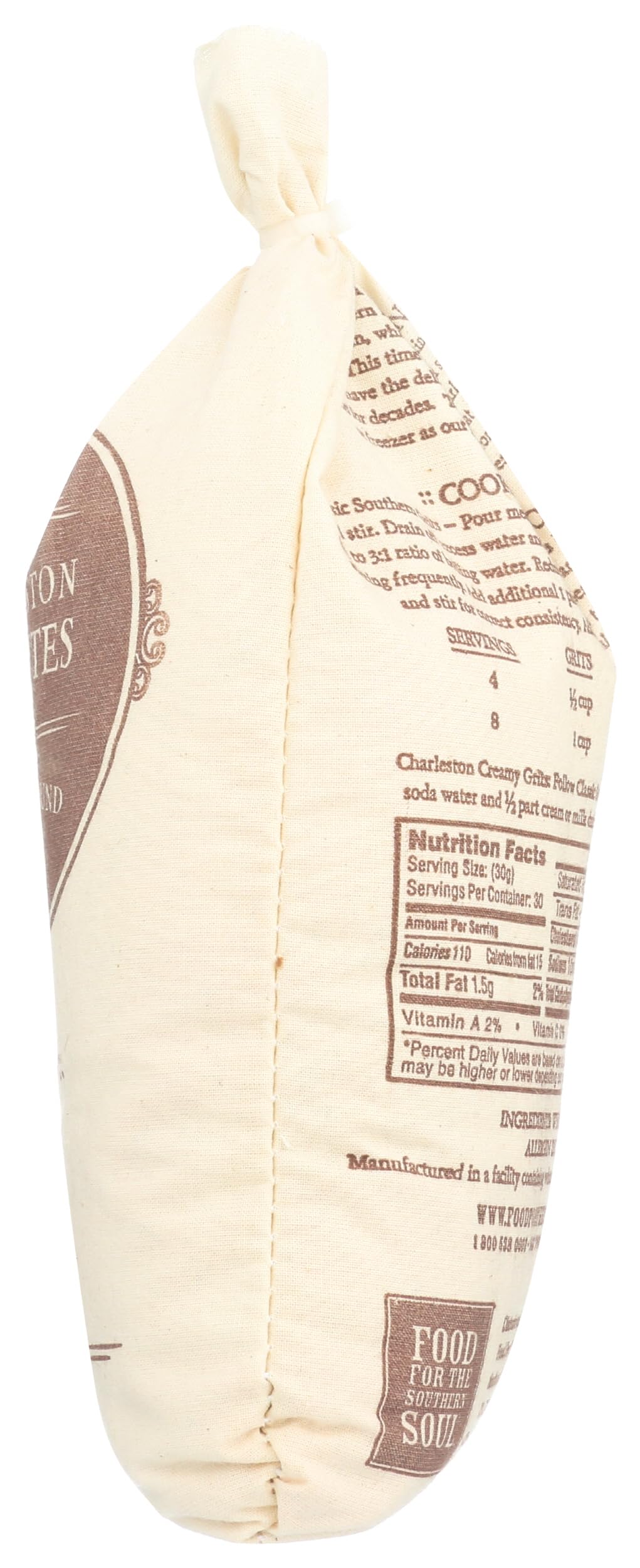 Charleston dry ingredients display with butter and milk suggesting simple preparation benefits