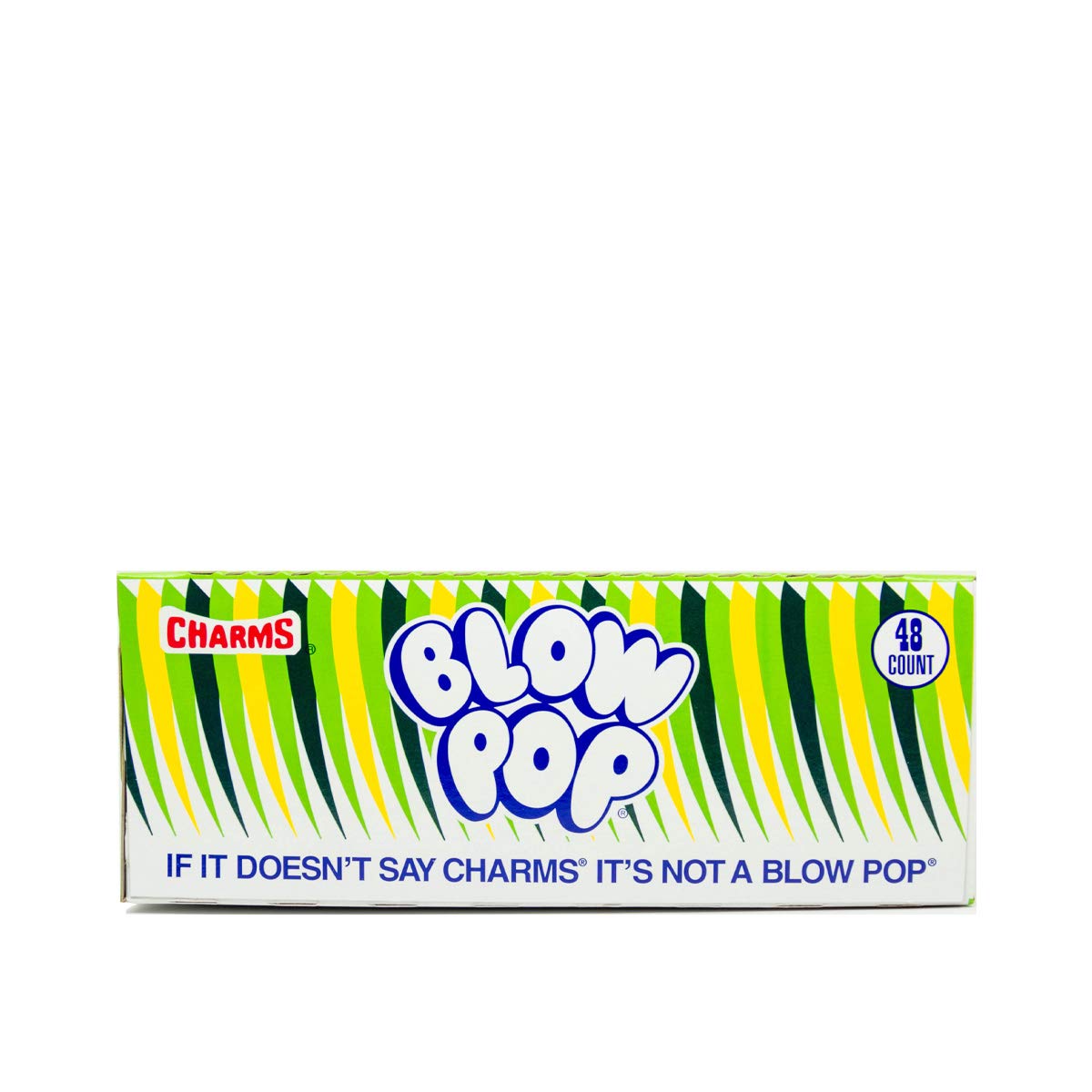 Close-up of Sour Apple hard candy shell texture on a Charms Blow Pop, vivid sour appeal