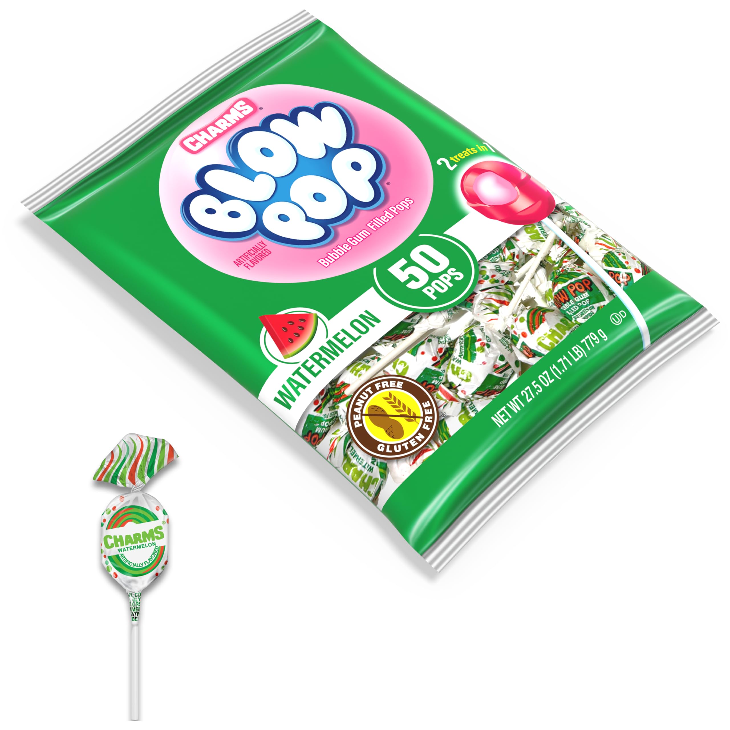 Charms individual wrapper closeup highlighting freshness and hygienic benefit