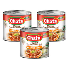 Chata front can view showing label and ready-to-heat benefit
