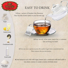 ChaTraMue brewed iced tea in glass showcasing vivid color and refreshing flavor