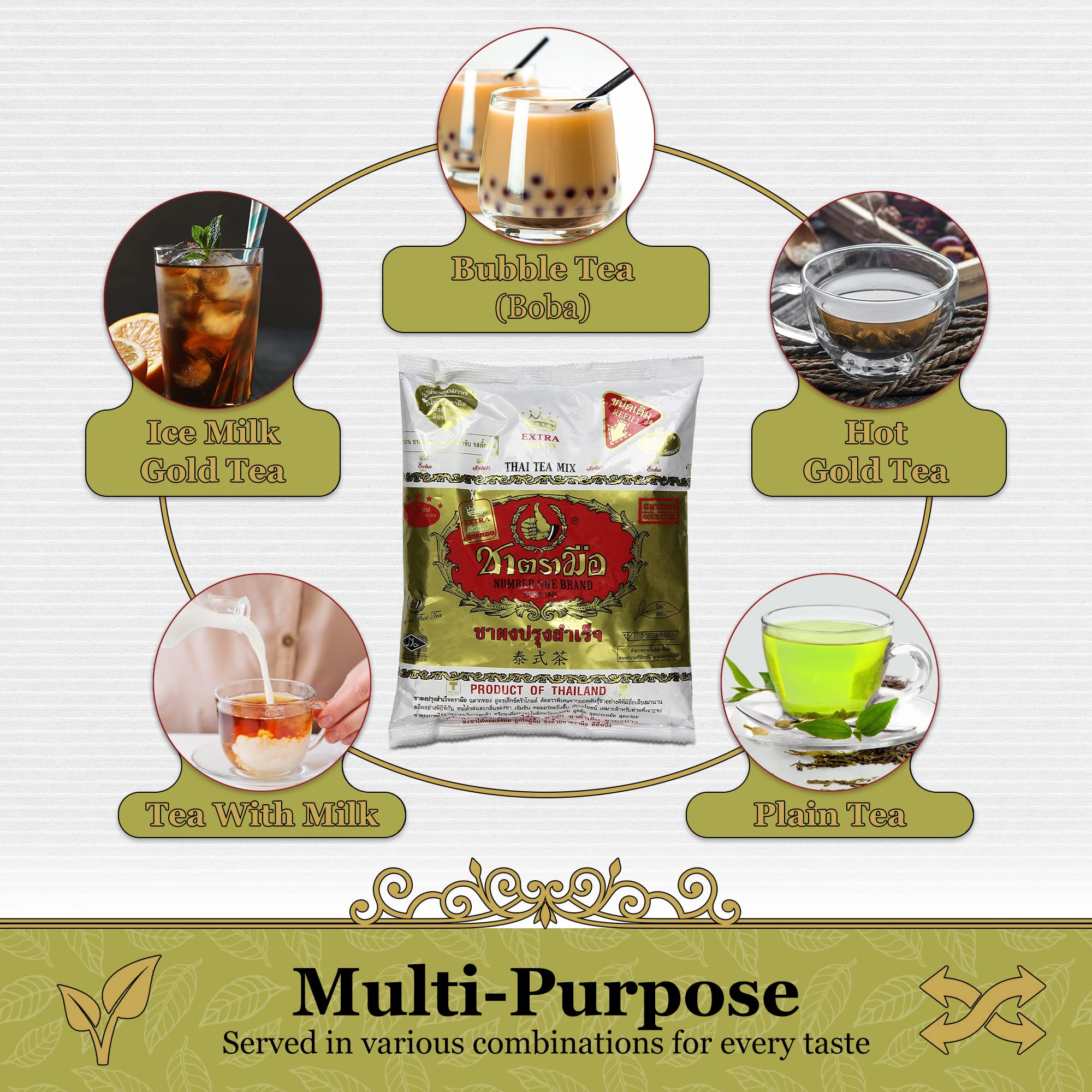 ChaTraMue milk tea with boba demonstrating creamy texture and café-style result