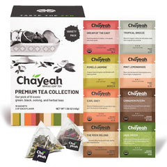 ChaYeah front box view showing assortment and gift-ready design for easy gifting