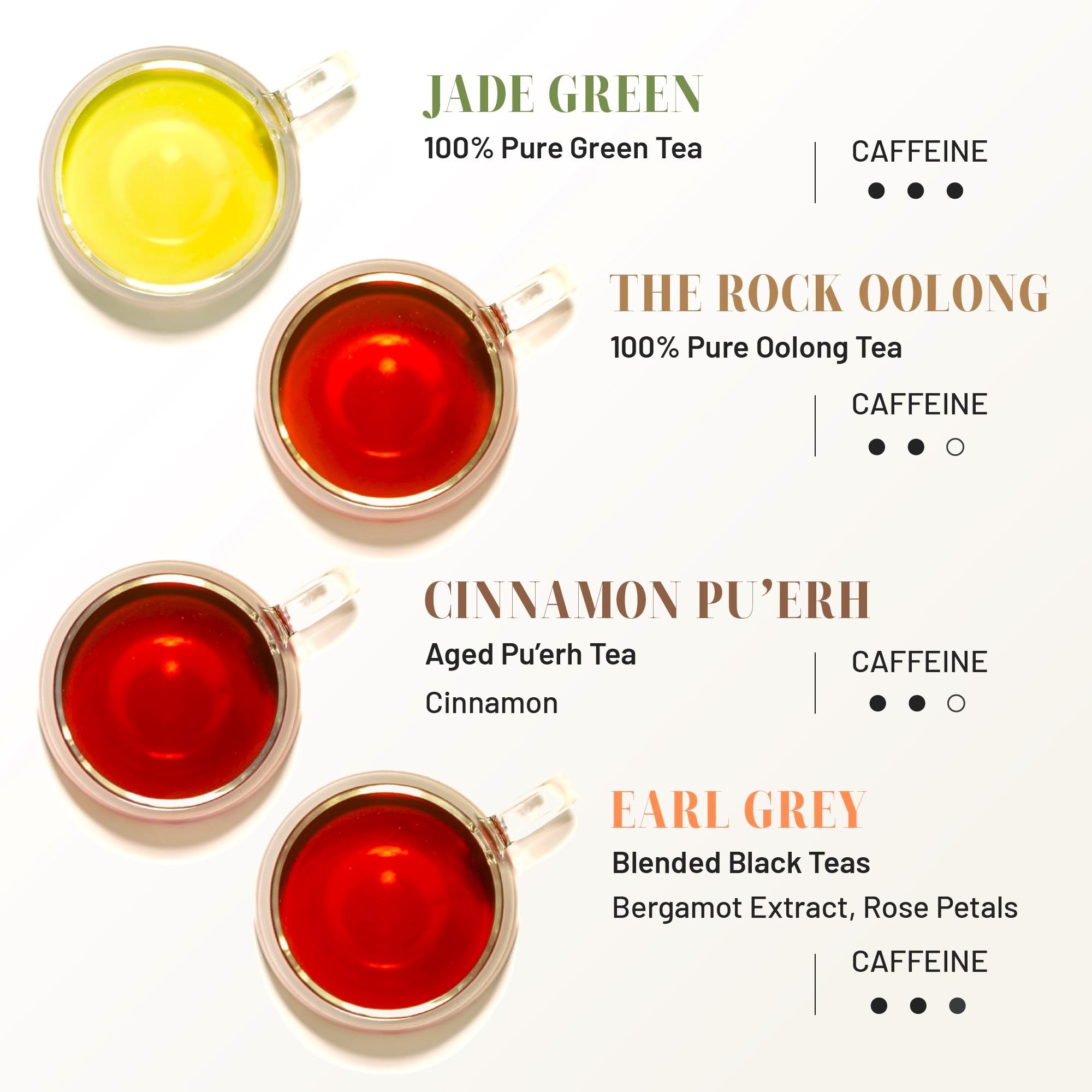 ChaYeah brewed cup top view with clear color and inviting aroma