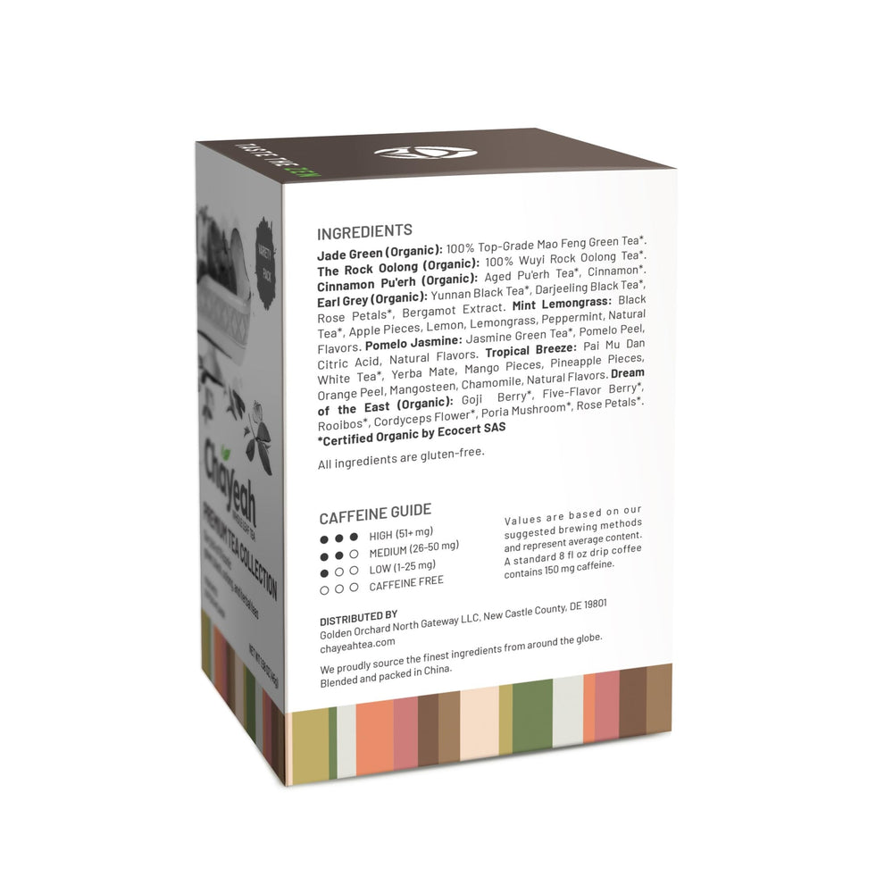 ChaYeah gift-ready box opened to reveal assorted flavors and presentation