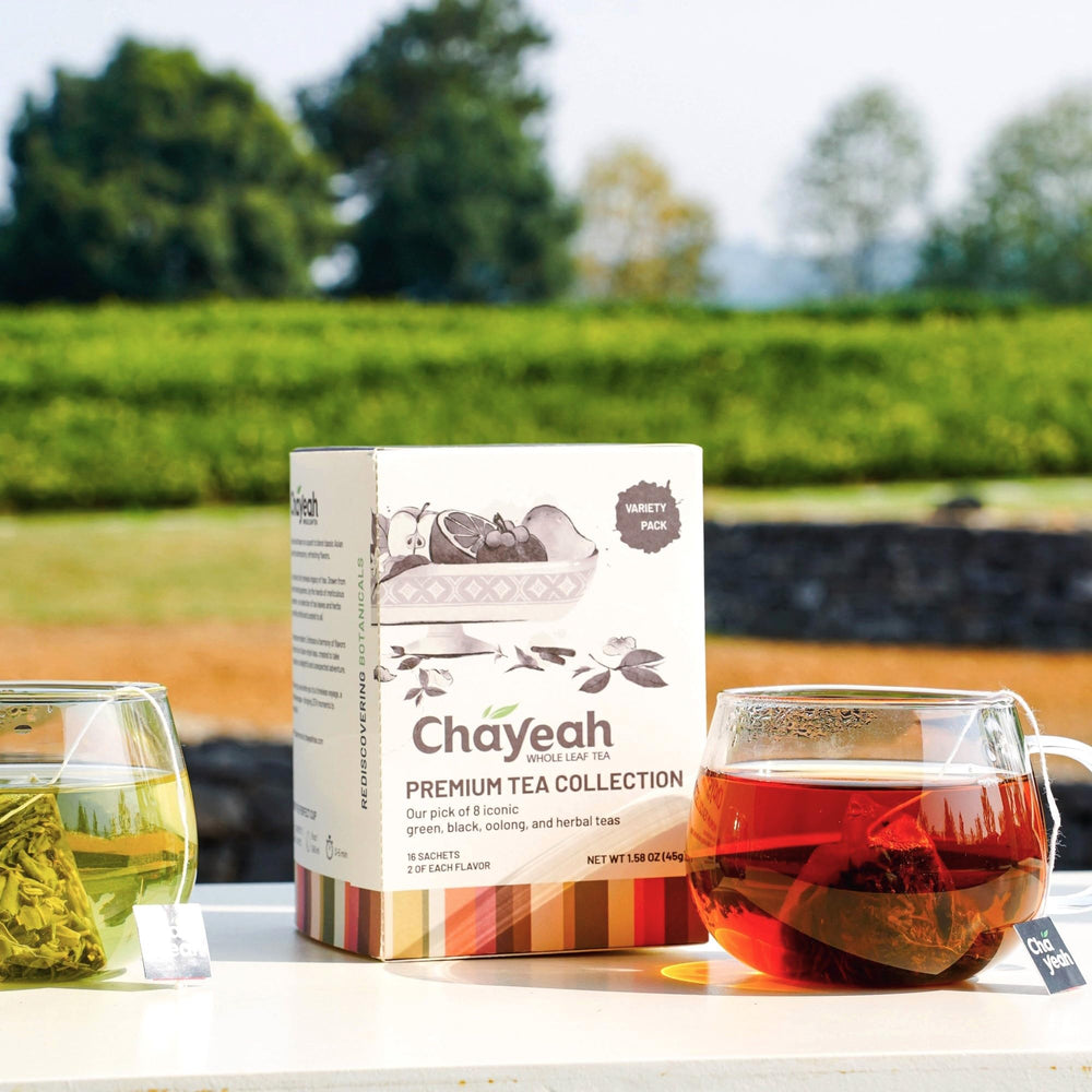 ChaYeah individually wrapped tea sachets sealed to preserve fresh flavor