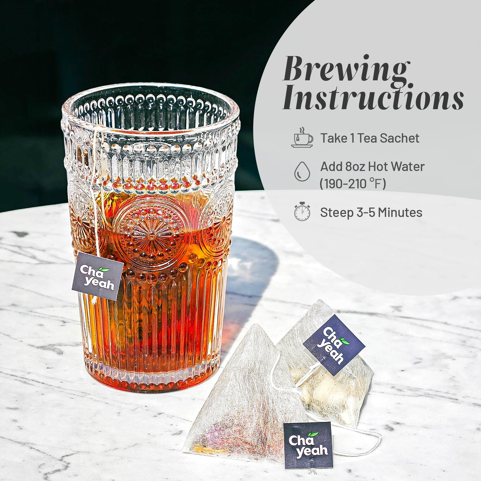ChaYeah tea in a cozy setting suggesting relaxation and everyday ritual